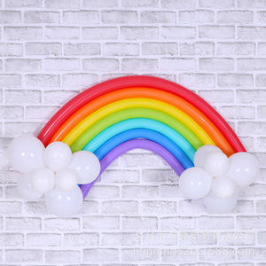 DIY variedad globos color de mezcla/azul/blanco globos de globos para niños birthdayparty Decoración - Product Image 4