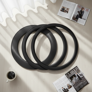 Cerchio in Carbonio 700C <span class=keywords><strong>25mm</strong></span> UD 3K per Freni a Disco e a Rete, per Ruote da Bicicletta da Strada 26/27.5/29 Pollici - Product Image 1