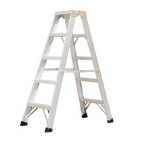 Échelle pliante en aluminium de qualité supérieure, légère, en forme de A, portable, durable, échelle de sécurité pour l'entretien et les réparations à domicile
