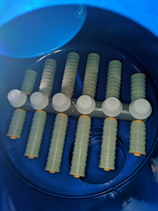 Automatisches selbst reinigendes Metallsand-Medien filtration system für das integrierte Bewässerungs wasser aufbereitung system für Landwirtschaft motoren - Product Image 3