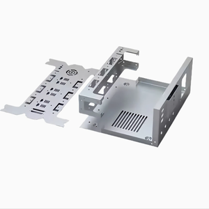 Pièces de tôlerie personnalisées, estampage et pliage, support de montage métallique, découpe laser, fabrication OEM ODM, quincaillerie - Product Image 3