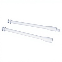 Applicateur vaginal jetable en plastique pour pommades et crèmes, avec diamètre et capuchon à vis, vente en gros usine