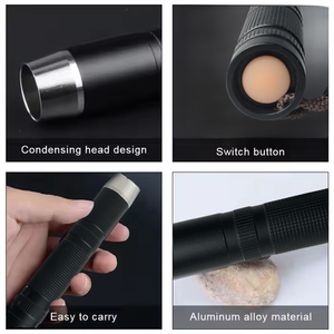 365nm UV-Taschenlampe für UV Professional Yellow Stone Detection Light Jade Testing Schmuck Edelstein Appraisal Light - Product Image 4