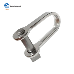 HIDEA Manille plate demi-ronde à mâchoires larges en acier inoxydable 304 316 de qualité <span class=keywords><strong>marine</strong></span> légère, capacité de levage 0,01 à 0,10 tonne (WLL) - Product Image 1