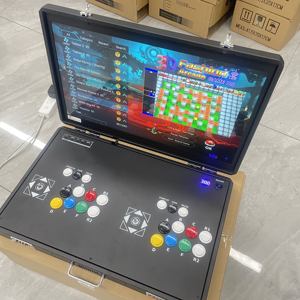 Consola de Juegos Arcade <span class=keywords><strong>Pandora</strong></span>, Portátil, Plegable, con Doble Joystick, Cableada, Metálica, en Inglés, 24 Pulgadas, 128G, Máquina Todo en Uno de Lucha - Product Image 6