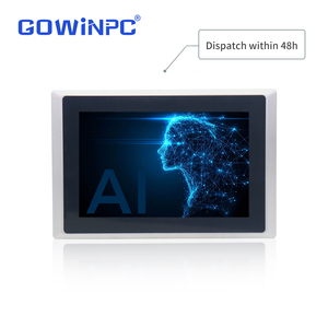 Panel PC sin ventilador de 10,1 pulgadas, carcasa de aluminio, PC industrial J6412 con opción GPIO de 8 bits, j4125 n97 12-36v -40~60 ℃ - Product Image 4