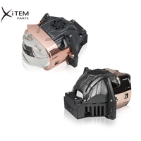 Lentille de projecteur Bi LED 150W 3.0 pouces pour phares Hella 3R 6000K Auto H4 H7 9005 9006 HB3 HB4 LED Kits de rénovation lumière de voiture 12V