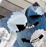 Nouveau Design Salon Rideaux De Luxe Occultants 100% Polyester Tricoté Jacquard Tissu Velours Imperméable