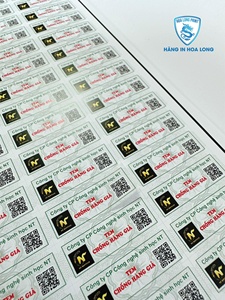 Etiquetas de Seguridad Destructibles con Diseño de Cáscara de Huevo Frágil, Personalizables, a Prueba de Manipulación, Fabricante OEM en Vietnam - Product Image 1