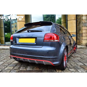 Alerón de Maletero de Calidad Estable con Apariencia de Fibra de Carbono ABS Estilo RS3 para <span class=keywords><strong>Audi</strong></span> <span class=keywords><strong>A3</strong></span> 8P Hatchback de <span class=keywords><strong>3</strong></span> <span class=keywords><strong>Puertas</strong></span> 2004 - 2013 - Product Image 4
