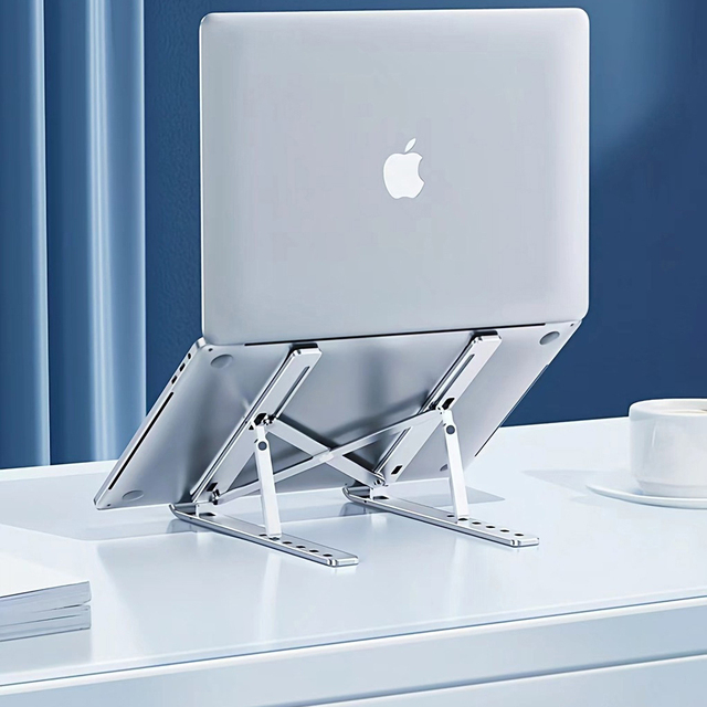 Custom Mobile Tablet PC Stand Portable Aluminum Alloy Computer Holder Universal Adjustable Height Laptop Mount Support for iPad