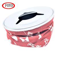 Cendrier coupe-vent FOYO en acier inoxydable 304, base antidérapante en forme de sac à poussière, stable contre le vent et les chutes, accessoire pour bateau/yacht/kayak/embarcation