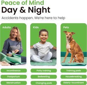 Toptan Premium emicilik yeniden inkontinans pedleri yıkanabilir Underpads Pet çiş pedleri - Product Image 5