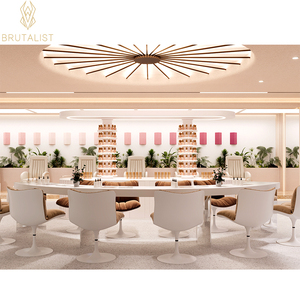 Modern Simple <b>Nail</b> Bar Salon Decorations Spa Beauty Salon Furniture Custom <b>Nail</b> Salon Interior Design - Product Image 1