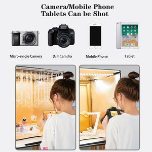 Accesorios de estudio fotográfico portátil de 40cm, caja de luz LED de 5500K, para Softbox <span class=keywords><strong>Mini</strong></span>, tienda de tiro de fondo de PVC - Product Image 4