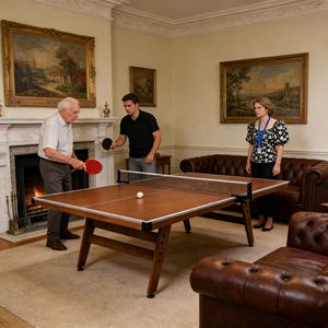 Mesas de Tenis de <span class=keywords><strong>Mesa</strong></span> al por Mayor de Fábrica, <span class=keywords><strong>Mesa</strong></span> de <span class=keywords><strong>Ping</strong></span> <span class=keywords><strong>Pong</strong></span> para Exteriores para Campos Deportivos, Patas de Madera Maciza, Anticorrosión, Duraderas - Product Image 1