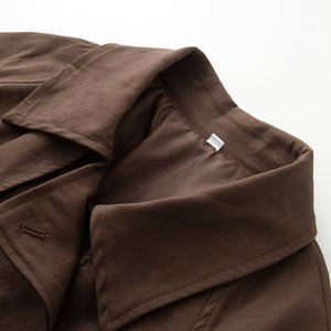 TAOP&ZA 2026 Nuova Giacca Corta Estiva Francese Casual Versatile con Risvolto, Maniche Lunghe e Tinta Unita 26070 - Product Image 4