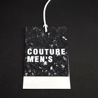 Étiquette volante en papier avec logo personnalisé, étiquette volante de prix, étiquettes de vêtements, étiquette volante de vêtements avec logo personnalisé