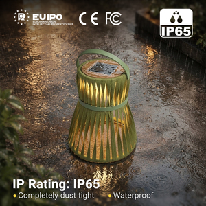 Lámparas Solares LED Grandes de Mimbre para Jardín, con Logotipo Personalizado, Fácil de Instalar, Resistentes al Agua IP65, para Piscina, Hotel, sigarten Tiare <span class=keywords><strong>Green</strong></span> - Product Image 6
