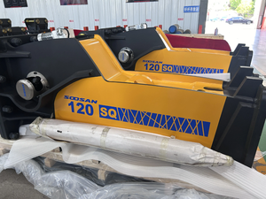 มอเตอร์แกนเบรกเกอร์ระบบไฮดรอลิกสำหรับงานขุดและวิศวกรรมเครื่องกล SQ120ใช้ในเครื่องยนต์ด้วยสิ่ว - Product Image 6