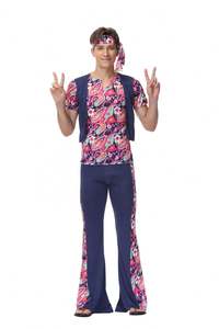 Disfraces <span class=keywords><strong>de</strong></span> Halloween para adultos más populares Traje <span class=keywords><strong>de</strong></span> <span class=keywords><strong>pareja</strong></span> <span class=keywords><strong>de</strong></span> Halloween <span class=keywords><strong>de</strong></span> los años 70 Disfraces <span class=keywords><strong>de</strong></span> discoteca <span class=keywords><strong>hippie</strong></span> Retro - Product Image 6