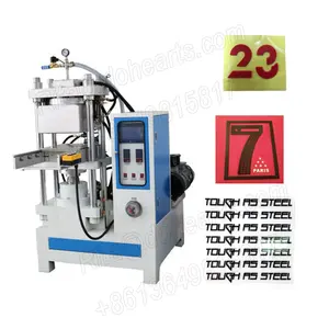 3d silicone rubber logo garment heat transfer tpu sticker labels Silicone 3D Cartoon dripping machine