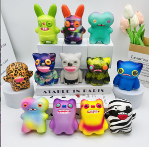 Nuevo Juguete Sensorial Antiestrés de Monstruo Dental Feo y Adorable de Levantamiento Lento 2025 para Niñas y Niños, de Material TPR Colorido - Product Image 3