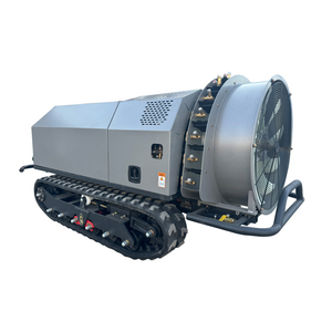 Беспилотный самоходный опрыскиватель JaFu на гусеничном ходу с дистанционным управлением на 500 м, для питомников и садов, с бензиновым двигателем, высота распыления 8-15 м - Product Image 6