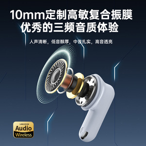 Tg12a <b>Bluetooth</b> Earbuds In-Ear Noise Cancelling Sport Gaming Type-C Charging IPX4 Waterproof Touch Control Reverse Charging - Product Image 3