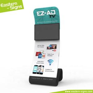 Venta al por mayor de pantalla de aluminio Pop-up de pie libre de la tela de tensión del sistema de TV estante - Product Image 3