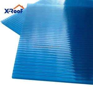 6mm Polycarbonate tấm PC lớp Tấm 16mm Polycarbonate tổ ong Polycarbonate tờ cho Nhà Màu Xanh lá cây