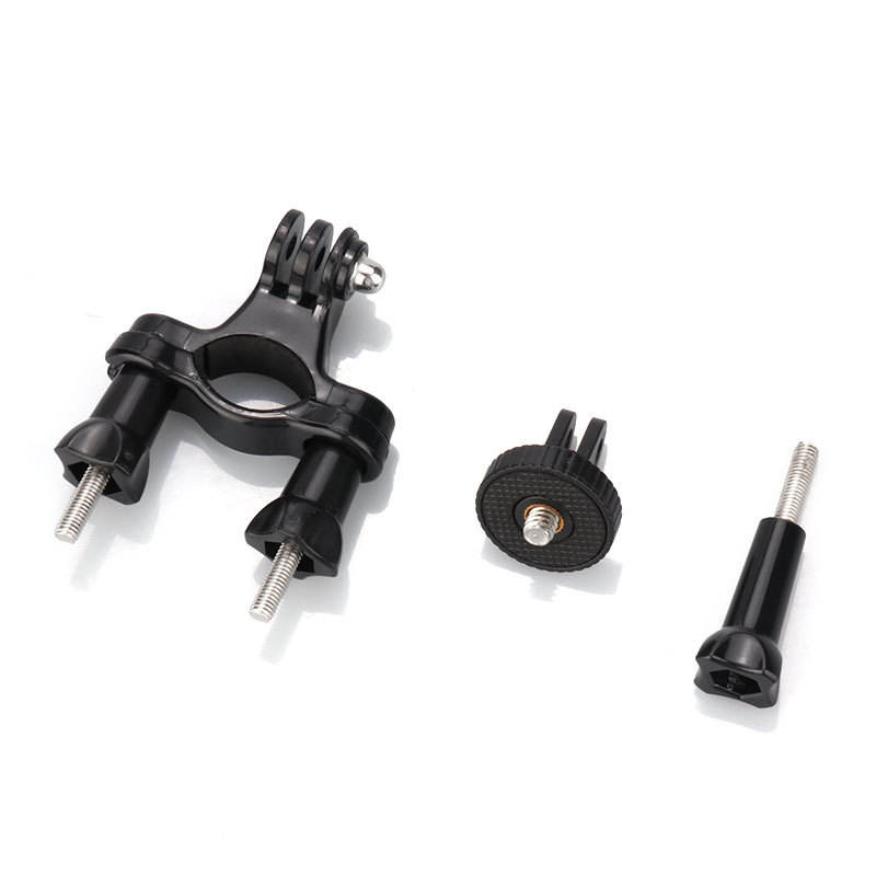 Bicicleta Negra + Recta Larga + Adaptador de 1/4