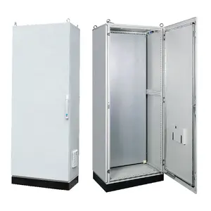 SAIPWELL/SAIP High Quality Single/Double Door floor standing electric cabinet waterproof metal distribution box