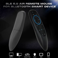 Nuevo G10S Pro BT5.0 Air Fly Mouse, Control Remoto Inalámbrico Inteligente con Voz, Giroscopio, Retroiluminación, Aprendizaje IR, Air Mouse para Android TV Box