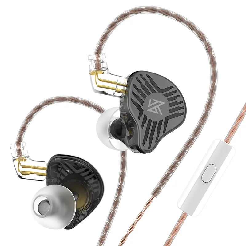 Metal Earbud Sport Noise Cancelling Headset KZ EDS Dynamic In Ear Earphone Earbuds