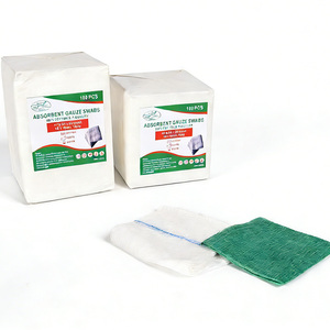 Garza Medica Non Sterile, Spugna Assorbente in Cotone, Tamponi di Garza - Product Image 1