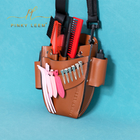 Pinky Leem Kit d'outils d'extension de cheveux professionnels ensemble Logo personnalisé PU matériel Micro pain fonction perruque se dresse coiffure de barbier
