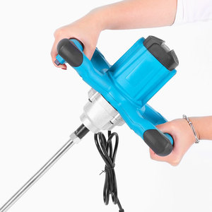 Mélangeur de peinture, ciment et mortier électrique portatif industriel, moteur à balais, design volant, 110V/220V, Chine - Product Image 1