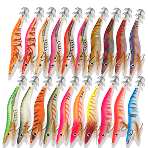 3.0 #3.5 # legno luminoso gamberetti 20 colori calamaro amo amo ami EGI <span class=keywords><strong>pesca</strong></span> mare esche artificiali esche - Product Image 1