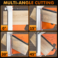 Outils à main en bois de qualité industrielle professionnelle projet revêtement de sol Guillotine Cutter pour sol stratifié-coupeur en plastique