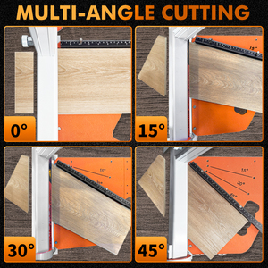 Outils <span class=keywords><strong>à</strong></span> main en bois de qualité industrielle professionnelle projet revêtement de sol Guillotine Cutter pour sol stratifié-coupeur en plastique - Product Image 5