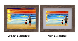 <span class=keywords><strong>Collage</strong></span> en bois rectangle décoratif cadre photo en bois massif enveloppé cadre photo fournisseur prix d'usine - Product Image 3