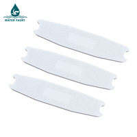 Marchepied d'escalier de piscine en plastique ABS Water Faery, robuste, léger, durable et antidérapant pour un accès sûr à la piscine