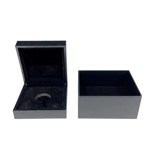 Premium Hinged Jewelry <b>Box</b> 2026 New Seamless Ring Case Custom Made - Product Image 2