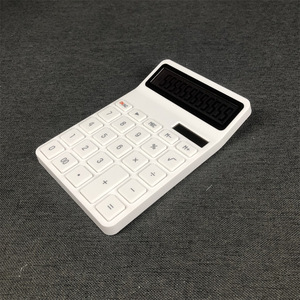 JY-2256 Calculator White Black Battery Powered Office Accounting Calculator With Logo Printing For Business Gifts - Product Image 3