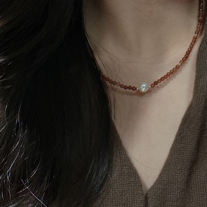Pendentif en argent pur S925, luxe léger, entièrement serti de diamants, perle blanche australienne, grande perle, collier pour mère, tendance, perlé - Product Image 3