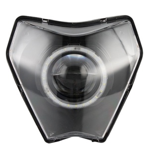 YHMOTO <b>Angel</b> Eyes Headlight Scheinwerfer for KTM 2024 EXC EXC-F XC-W 150 250 300 500 Motorcycle Parts Faro Head Lamp - Product Image 1