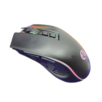 Souris de jeu RGB personnalisée à une seule pièce, sans fil, filaire, tri-mode, accélération 10G, 4800 DPI, ergonomie droite, étanche
