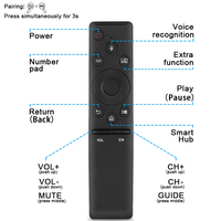 BN59-01298C télécommande pour samsung QLED Smart TV LCD HD voix contrôleur BN59-01298D BN59-01298A