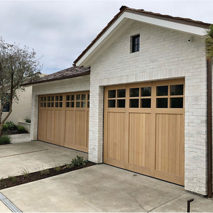 Panneaux de <span class=keywords><strong>porte</strong></span> de <span class=keywords><strong>garage</strong></span> en bois massif automatiques de style ferme vintage <span class=keywords><strong>Ouverture</strong></span> entendue <span class=keywords><strong>Porte</strong></span> de <span class=keywords><strong>garage</strong></span> <span class=keywords><strong>sectionnelle</strong></span> - Product Image 3